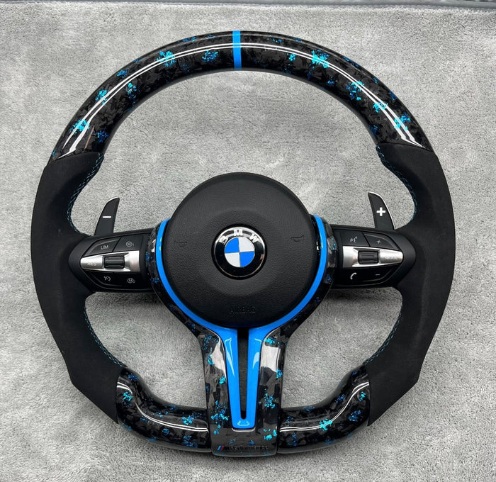 BMW E/F 蓝色锻造碳纤维