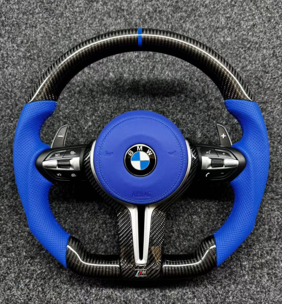 Custom Steering Wheel for BMW F30 F10 E90 E92 E70 (E/F-Chassis, 2005–2020)