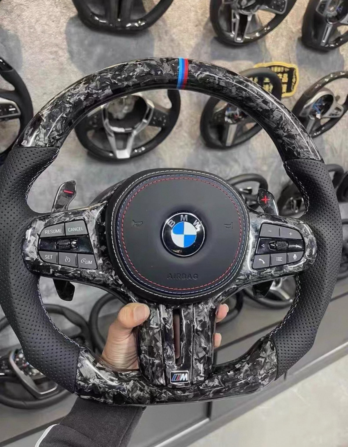 Custom Steering Wheel for BMW (id8, 最新盘)