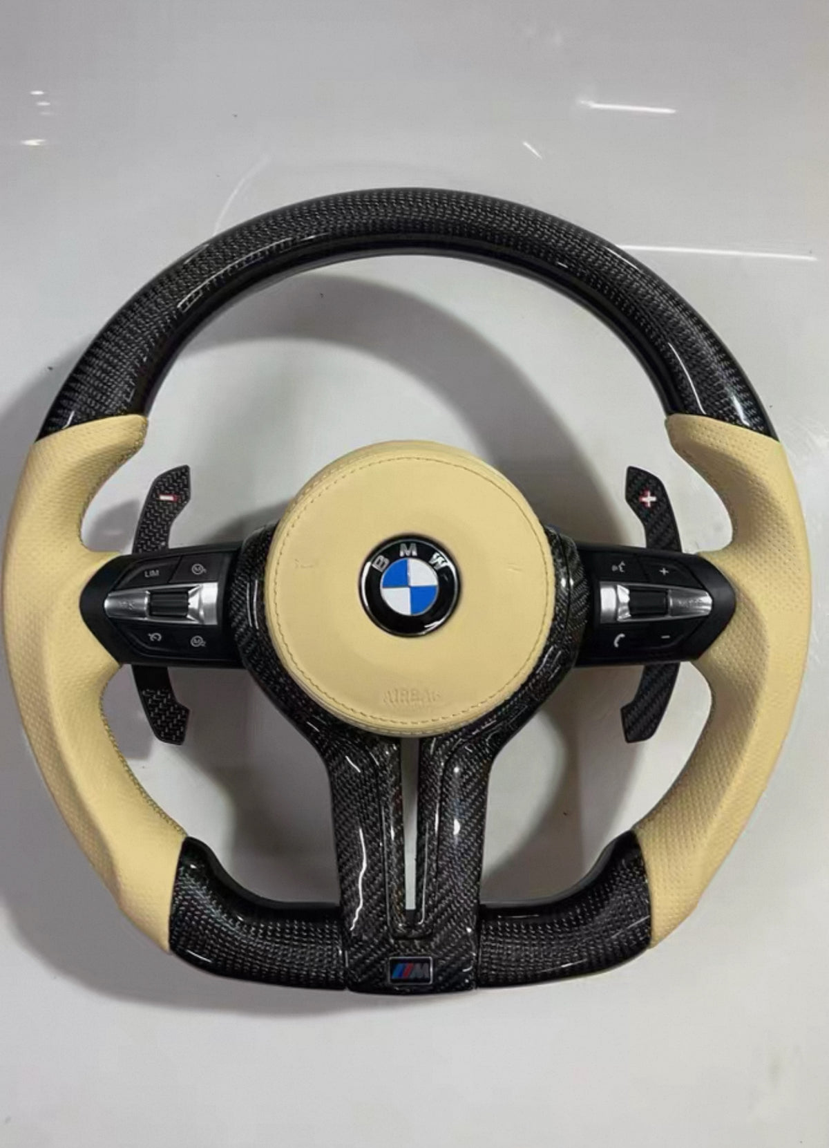 Custom Steering Wheel for BMW F30 F10 E90 E92 E70 (E/F-Chassis, 2005–2020)