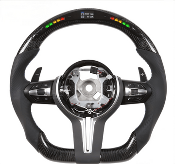 Carbon Fiber LED Display Steering Wheel for BMW 5 Series E60 LCI (2006-2009)