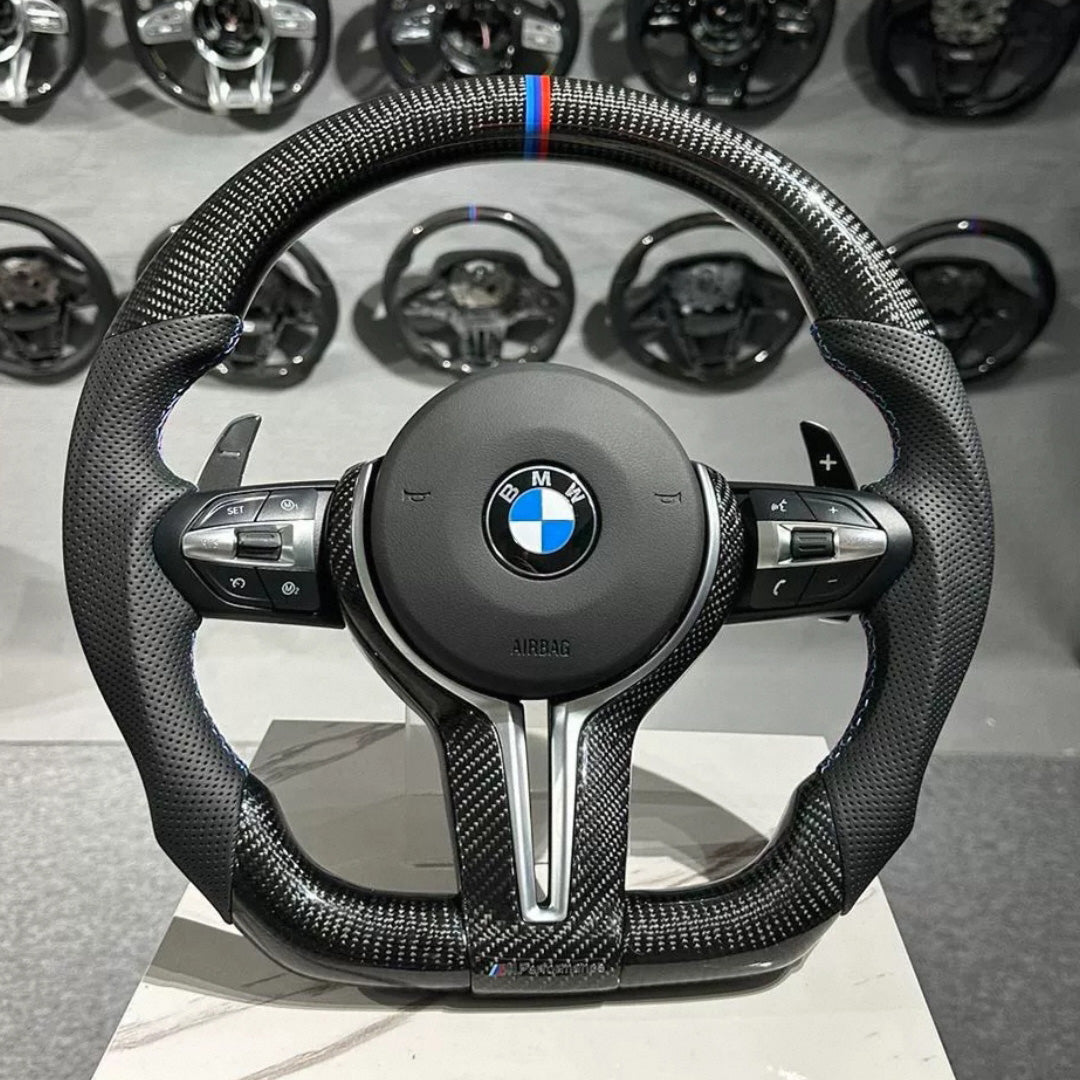 Carbon Fiber Steering Wheel for BMW E70 E71 E90 E91 E92 E93 (2005-2013)