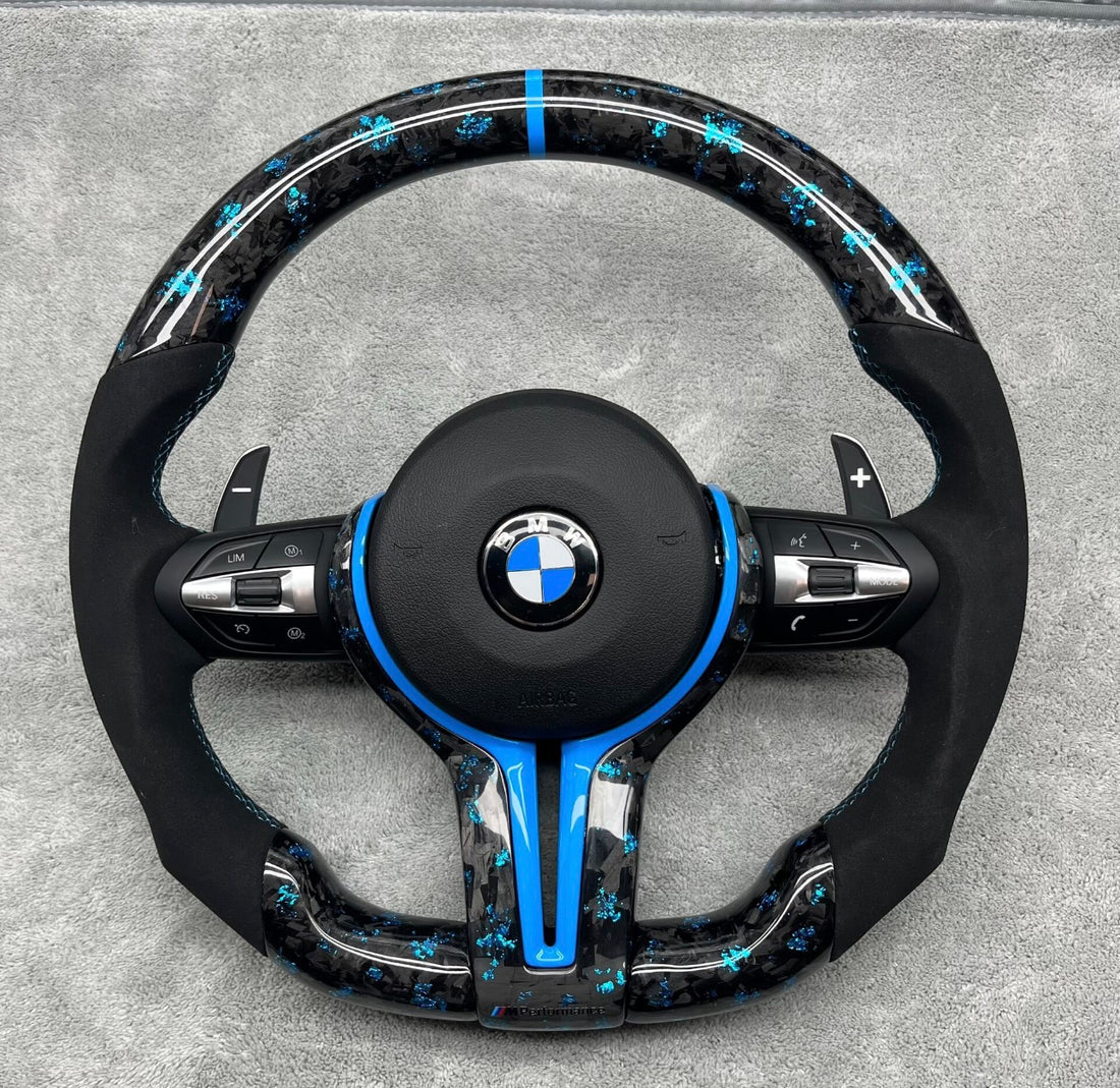 BMW E/F 蓝色锻造碳纤维